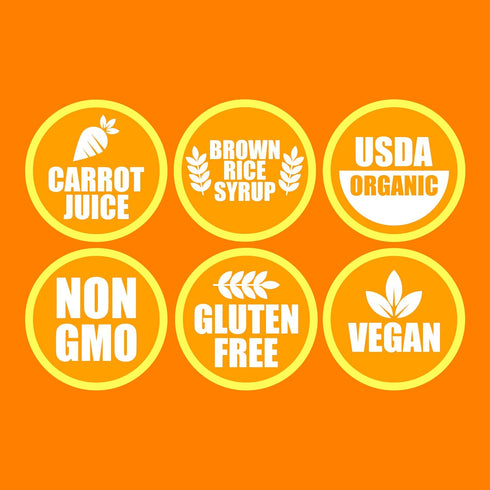 (8.8oz) Hallelujah Diet Max Organic Carrot Juice Powder - Made with Pure Organic Carrot Juice, No Artificial Sweetners