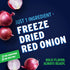 2 0.60 4-Pack Litehouse Freeze Dried Red Onion - Substitute for Fresh Red Onion, Jar Equal to Red Onion Fresh, Organic