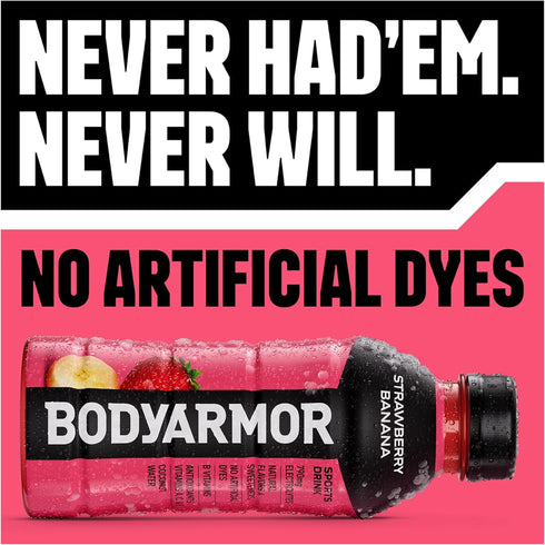 Pack 16oz 14+ Pack Bodyarmor Superdrink Variety Bottles (Flavors: Orange Mango, Strawberry Banana, Fruit Punch