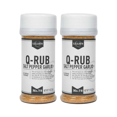 Lillies Q - Q-Rub BBQ Rub, Salt-Based BBQ Rub, All-Purpose Barbeque Rub,