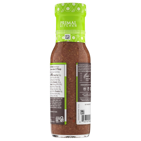 Whole30 8 Primal Kitchen Italian Vinaigrette & Marinade Salad Dressing made with Avocado Oil, Approved, Certified