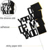 Funny So Happy I'm 50 Today Cake Topper, Glitter Fabulous Fifty Years Birthday Cake Décor for 50th Birthday Party