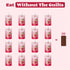 10 Healspot Real Fruit Juice Snacks Konjac Jelly with Collagen Peptides and Vitamin C, No Artificial Sweetener, Low