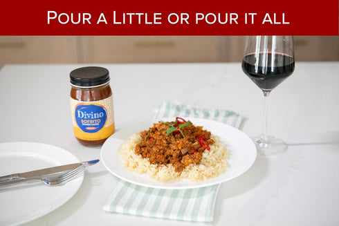 Divino Simmer Foods Sofrito Sauce Latin Cooking Sauce & Marinade for Chicken, Rice & Meal Prep Easy Dinner in Minutes