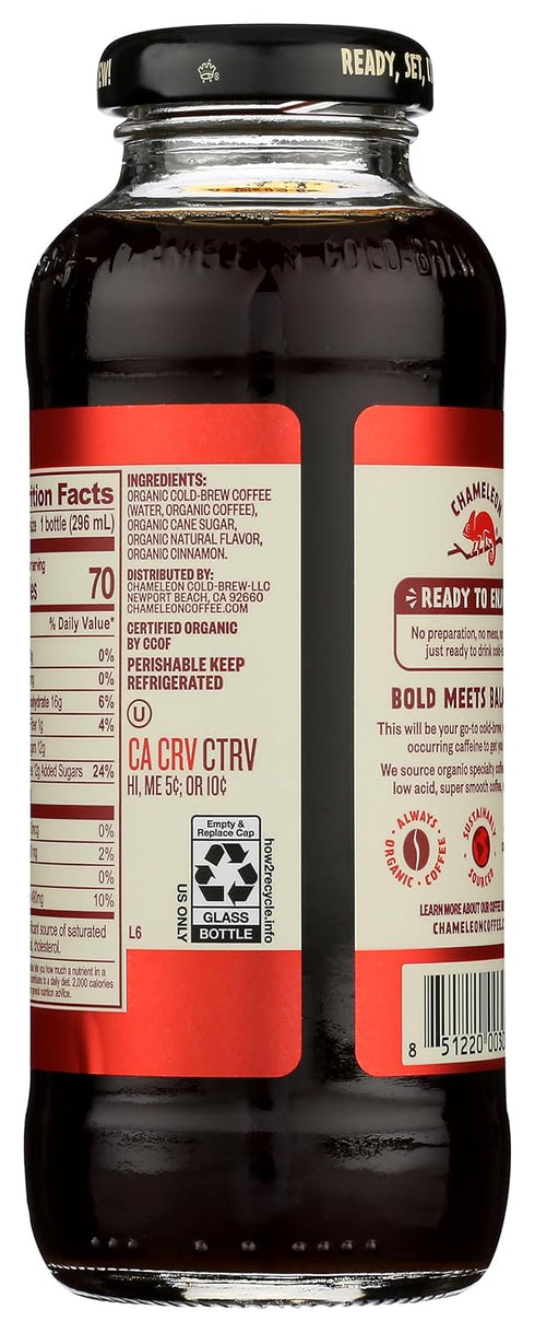 10 oz Chameleon Cold-Brew, Ready-to-Drink Mexican Coffee