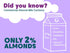32 4 1 Wilderness Poets SPiN, Organic Almond Milk Concentrate (Unsweetened) - Ounce Squeeze Bag - Makes Up To Gallons