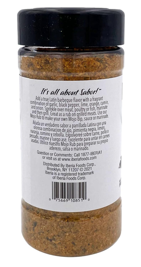 Iberia Mojo Rub, 5 oz for Seasoning