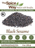 8 oz The Spice Way Black Sesame Seeds