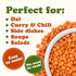 6 Food to Live Organic Red Lentils (Football), Pounds Whole Decorticated Red Lentils, Non-GMO, Vegan, Kosher, Bulk