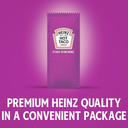 Packet (0.3 oz Packets, Pack 500) Heinz Taco Sauce Single Serve