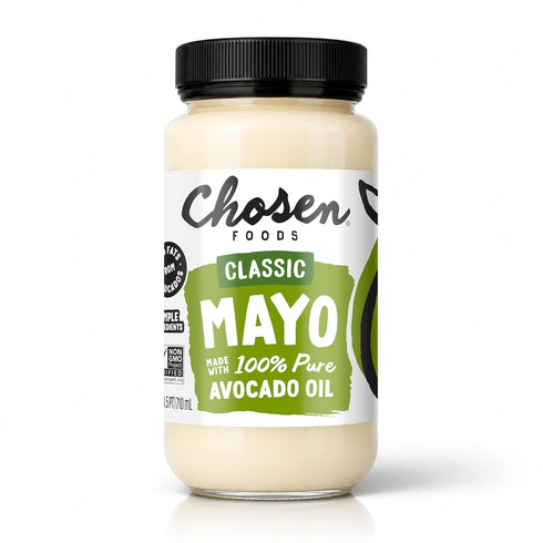 Chosen Foods 100% Avocado Oil-Based Classic Mayonnaise 24 fl oz