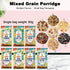 xapuo Pack 7 60g Multigrain Congee Variety Flavors, Each Instant Breakfast Porridge, Mixed Bean Grain Soup, Easy Cook