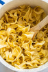 100% 5 lb. Wide Egg Noodle Pasta | Durum Semolina Flour | Made in America | by Dasher's Spice & Beans |
