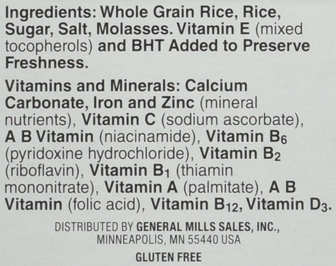 General Mills 12 oz. 4 Pack Rice Chex Gluten Free
