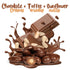12 Oz Milk Chocolate Toffee Coated Sunflower by It's Delish, Bulk Bag | Milk Chocolate Covered Candy Nuts Bulk