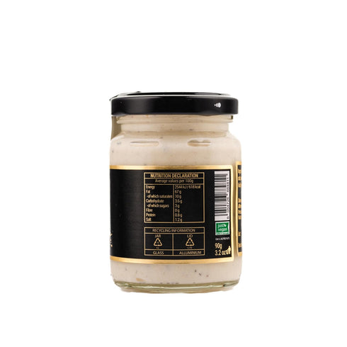 3,17 oz (90 100% La Rustichella - Black Truffle Mayonnaise gr) - Made in Italy | Gluten-Free, Cholesterol-Free