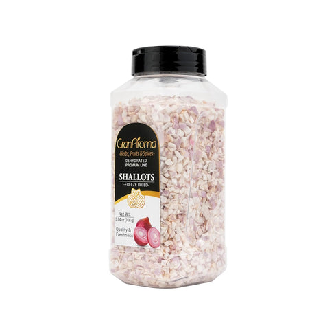 (3.84 GranAroma Freeze Dried Shallots, Savory Flavor, Sauces & Soups, Versatile Ingredient Ounce)