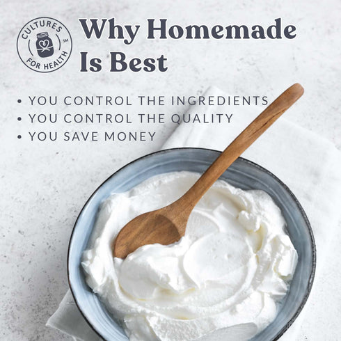 4 Direct-Set Packets Cultures for Health Vegan Yogurt Starter Culture | | DIY Dairy-Free Yogurt from Plant Milks |