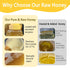 DFYSYSD 100% 11oz/312g, Wholesome Honey, Raw Unfiltered Honey, Wildflower honey, Natural and Pure, Fresh Sweetness