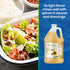 128 oz, 1 Kevala Organic Sunflower Oil - Oil Rich in Vitamin E for Cooking and Body Care, Great Ingredient for a Salad
