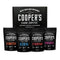 Gourmet Coffee Sampler Gift Box Set, Roasted Coffee Ground, Sumatra Dark, Kenya