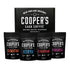 Gourmet Coffee Sampler Gift Box Set, Roasted Coffee Ground, Sumatra Dark, Kenya