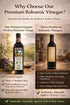 kirkland 1 (33.8 oz) 67 Organic Balsamic Vinegar of Modena - Liter - PGI Certified Italian - Premium Aged - Servings