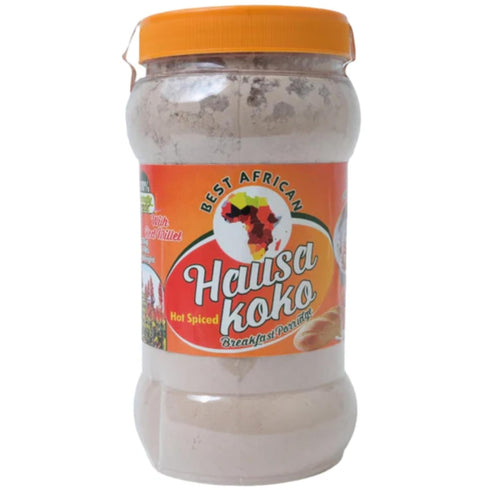(2 Pack) African Delights Banku Mix and Koko Breakfast Combo Bundle Premium Banku Mix and Hausa Koko Millet Flour