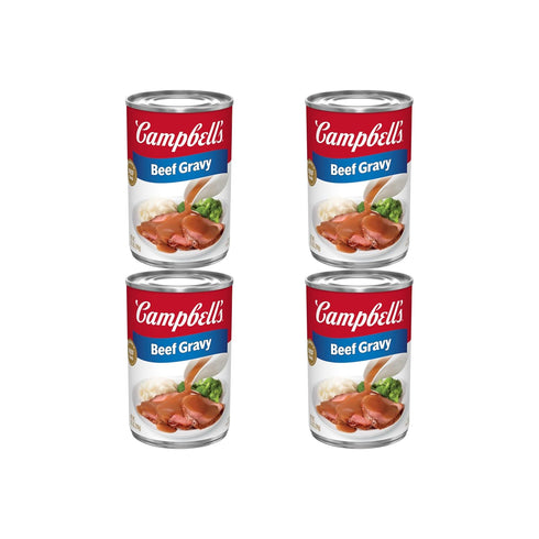 Campbells Beef Gravy, 10.5 oz Can (Pack of 4)