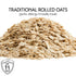 14 OZ. 14 GERBS Traditional Rolled Oats Premium Grade | Top Food Allergy Free | Freshly harvested in Resealable Bulk