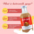 Country 16 oz Bottle/4 Pack Uncle Bob's Butter Rich & Creamy Cinnamon Bun Flavored Buttermilk Syrup for Pancakes
