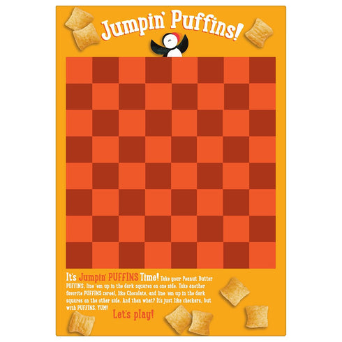 Barbara's Bakery 11 Oz Puffins Peanut Butter Cereal, Non-GMO, Vegan, Box