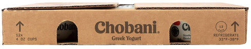 4 12 Chobani Strawberry Yogurt, Ounce -- per case.