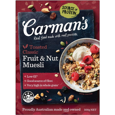 Carman's Kitchen 500g Carmans Classic Fruit & Muesli