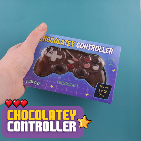 2.46 Chocolatey Video Game Controller, Easter Basket Stuffer Candy Gift for Gamers, Ounces