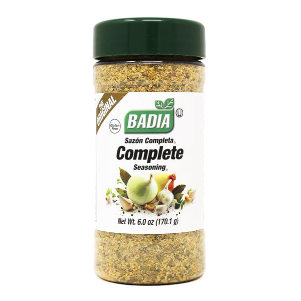 Badia Complete Seasoning, 6 oz - All-Purpose Spice Blend of Garlic, Onion,