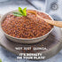 3 lbs Pride Of India - Natural Royal Red Bolivian Quinoa - Protein Rich Whole Grain Jar, Jar