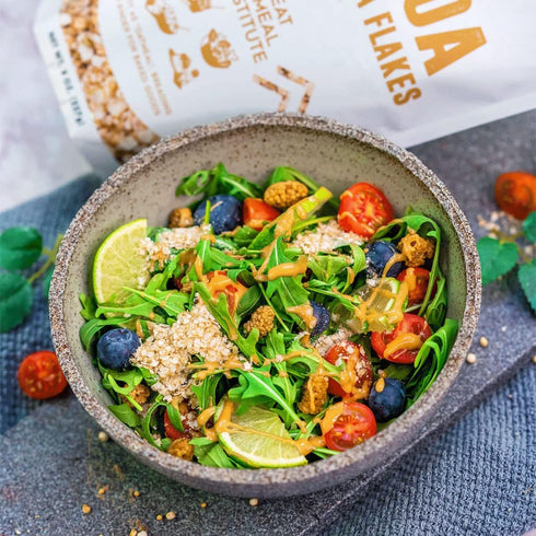 8oz (2 Pack) Suncore Foods Organic Snow Quinoa Flakes, Gluten-Free, Non-GMO