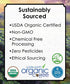 2LB 2 Subtle Earth Organic Decaf - Swiss Water Process Decaf - Medium Dark Roast - Whole Bean Coffee - Low Acidity