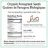 7 Jiva Organic Fenugreek Seeds Ounce Non-GMO, Gluten Free, All Natural Fenugreek Spice Organic Fenugreek Seeds for Hair