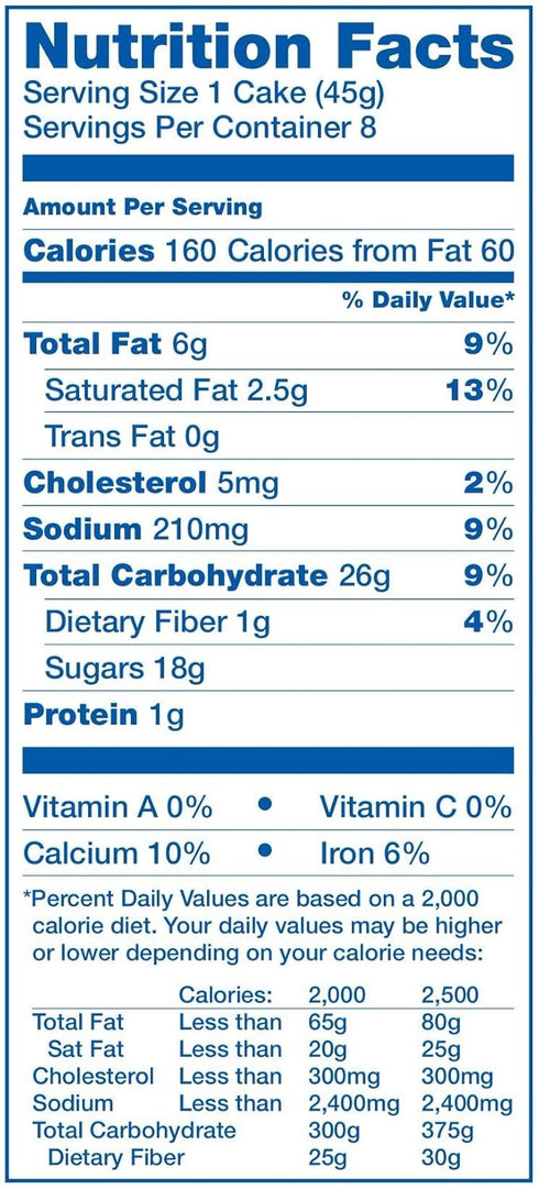 8 Count (Pack 6) Hostess Cupcakes, Chocolate