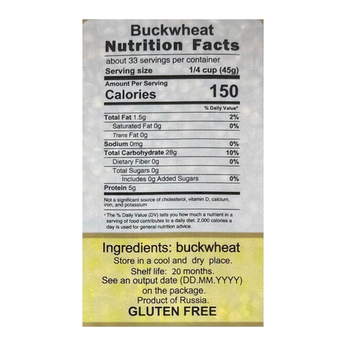 Russkoe Pole 53 oz Buckwheat