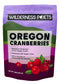 Wilderness Poets, Oregon Cranberries (Sweetened with Apples) - Dried Cranberries Infused with