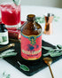 12 oz 12 (Pack 2) Portland Syrups Hibiscus Cardamom Syrup - Craft Exquisite Cocktails, Mocktails, Tea, Soda, Coffee