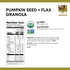 11.5 (Pack 5), 6g Nature's Path Organic Pumpkin Seed and Flax Granola, Ounce of Non-GMO, Heart Healthy, High Fiber