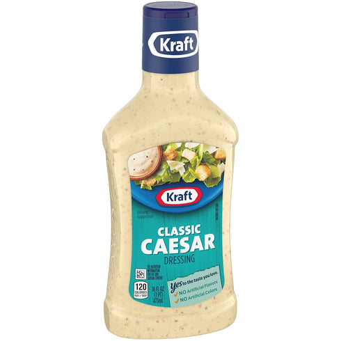 Kraft (16 oz Pack 6) Classic Caesar Salad Dressing fl Bottles