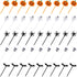 100 PCS Halloween Picks - Plastic Cupcake Toppers for Halloween Party Appetizer