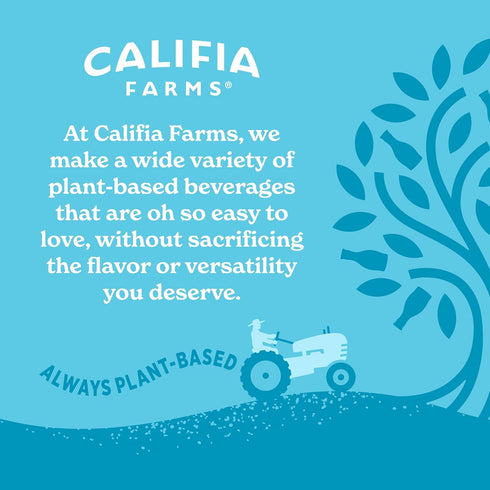 25.4 Oz, Califia Farms - Organic Vanilla Almond Milk Coffee Creamer, Dairy Free, Plant Based, Vegan, Gluten Free, Non