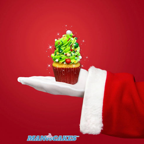 Elfin Around Christmas Sprinkle Medley | Holiday Cookie & Cake Sprinkles | 8 Ounce Bag | Manvscakes