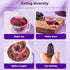 BAYUEDEGUA Mulberry 150g/5.29oz Mulberry, -Dried Black Dried clean ingredient list, pure dried fruit, sugar free
